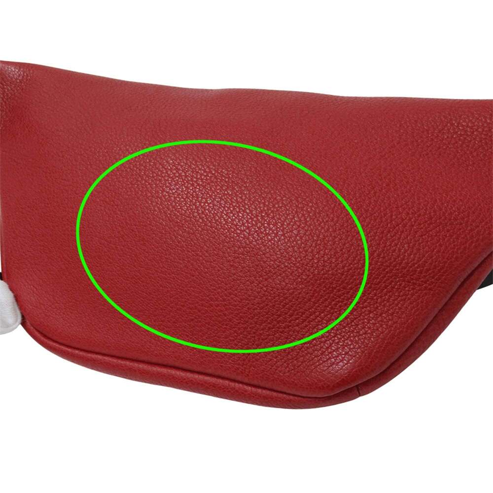 GUCCI Authentic Red Leather Fanny Pack - Picture 9 of 10